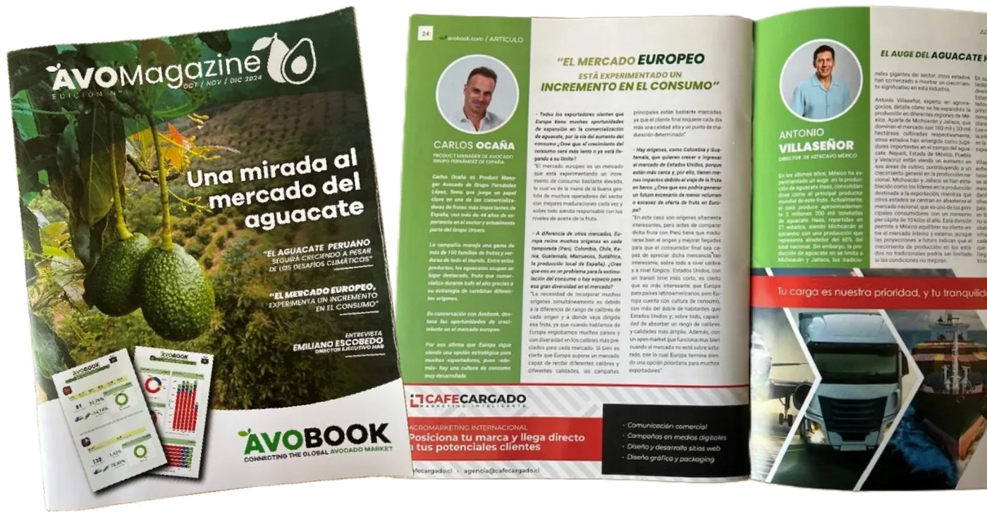 Aviso de B&M Logistics en AvoMagazine